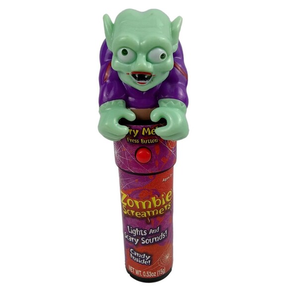 ZOMBIE Screamers LIGHTS Scary SOUNDS Halloween Light-up Candy Holder Toy Sound - Picture 7 of 13